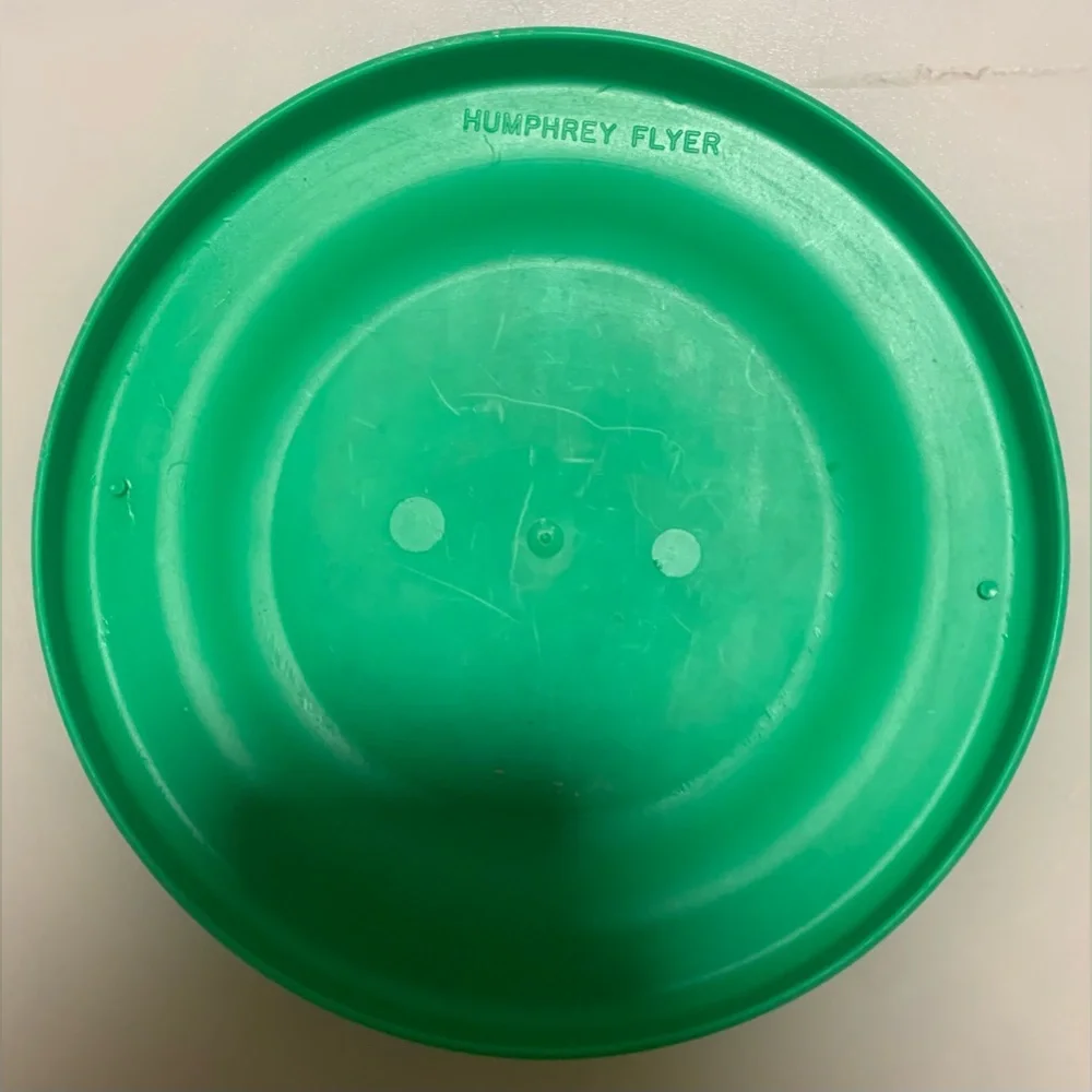 Summer Fun Kids Swim Disc - Green with Purple Graphic “Wendy’s” 1991